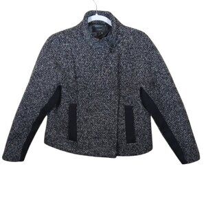 J. Crew Marled Boucle Knit Jacket Wool Blend